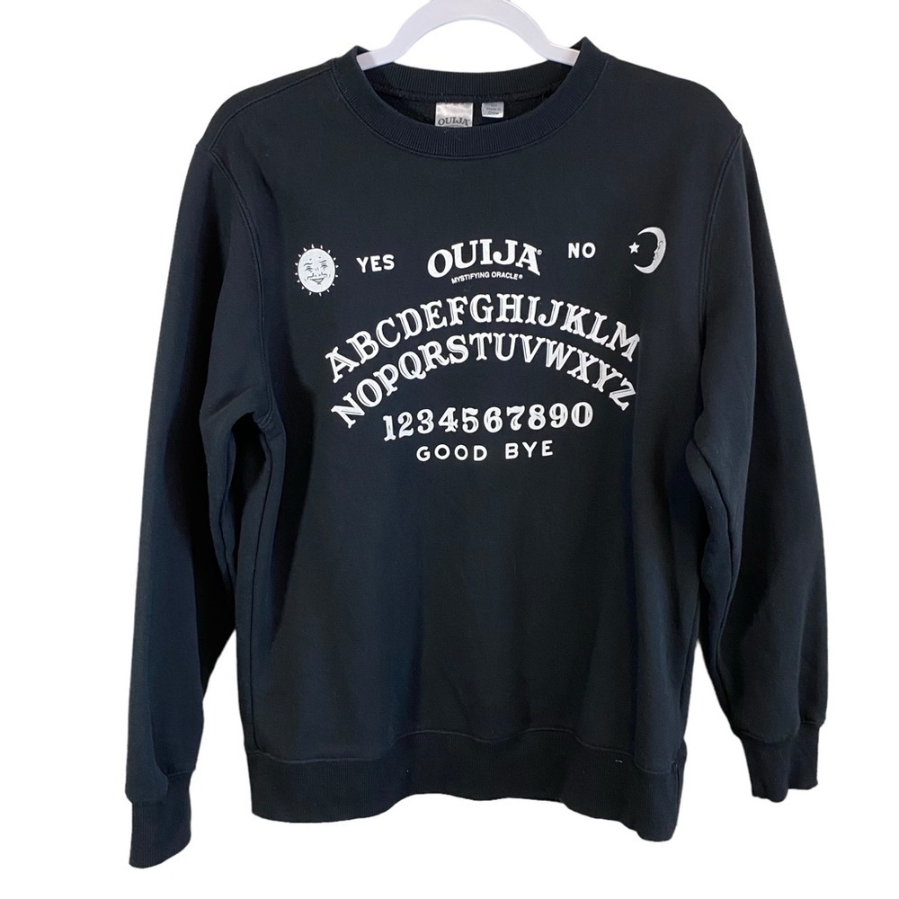 OUIJA - Black Ouija Sweateshirt - Size S (Oversized) NTN